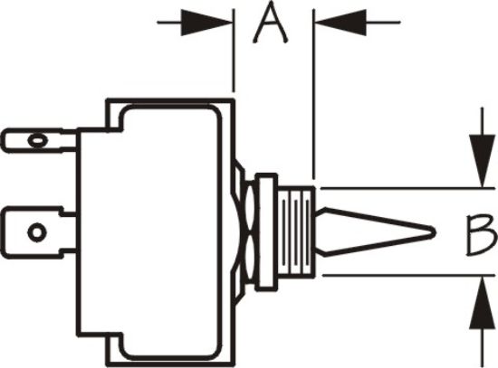 SEA DOG TOGGLE SWITCH (DP) MOM.ON/OFF/ - 4201041