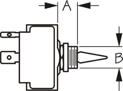 SEA DOG TOGGLE SWITCH (SP) ON/OFF/ON - 4201081