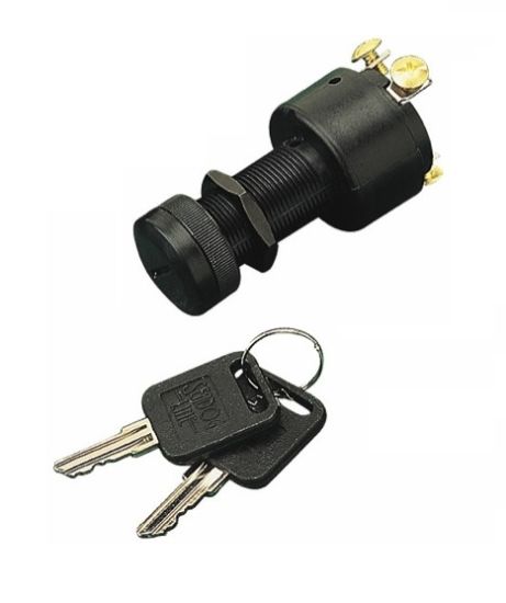 SEA DOG POLY 3-POSITION KEY SWTCH SHRT - 4203661