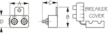 SEA DOG CIRCUIT BREAKER (RESETTABLE) - - 4208531