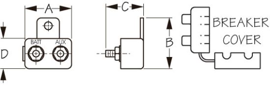 SEA DOG CIRCUIT BREAKER (RESETTABLE) - - 4208531