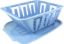 VALTERRA LLC MINI DISH DRAINR SET-BLUE - A77002