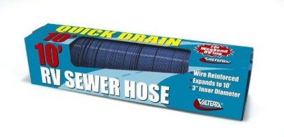VALTERRA LLC QUICK DRAIN HOSE 10' BLUE - D040045