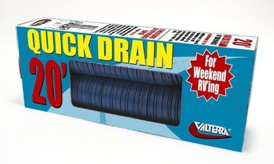 VALTERRA LLC QUICK DRAIN HOSE 20' BLUE - D040046