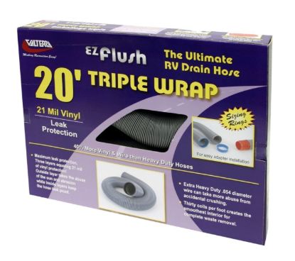 VALTERRA LLC DRAIN HOSE TRIPLE WRP 20' - D040054