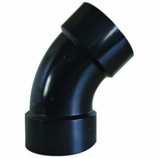 VALTERRA LLC 45 ELBOW 3' HUB DWV - D502887