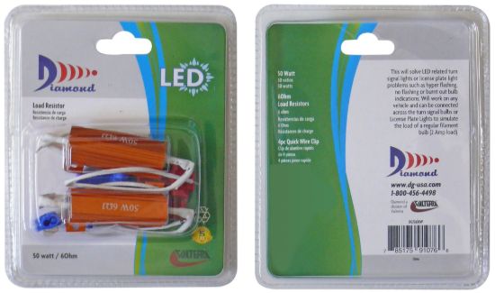 VALTERRA LLC 2PK LOAD RESISTOR - DG72638VP