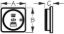 SEA DOG USB-A/USB-C SQUARE SURFACE MT - 426531