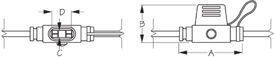 SEA DOG INLINE FUSE HOLDER - ATM UP TO - 4450971