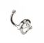 SEA DOG CHROME BRASS DOUBLE COAT HOOK - 6715101