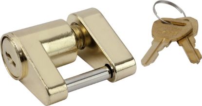 SEA DOG BRASS PLATED ZINC COUPLER LOCK - 7510301