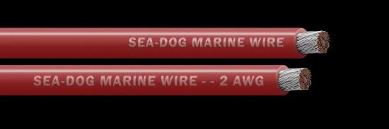 SEA DOG 2 AWG RED 100FT BATTERY CABLE - 8002022