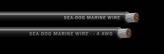 SEA DOG 4 AWG BLACK 100FT BATTERY CABL E - 8004012