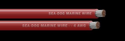 SEA DOG 4 AWG RED 100FT BATTERY CABLE - 8004022