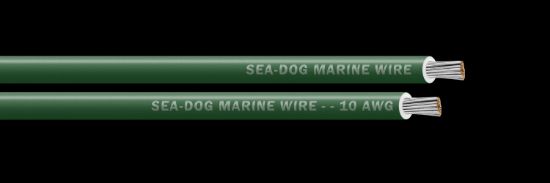 SEA DOG 10 AWG GREEN 100FT PRIMARY WIR E - 8010042
