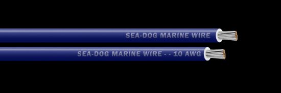 SEA DOG 10 AWG DARK BLUE 100FT PRIMARY WIRE - 8010062