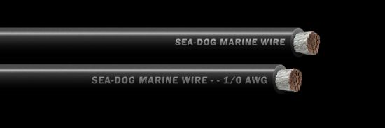 SEA DOG 1/0 AWG BLACK 100FT BATTERY CA BLE - 8011012