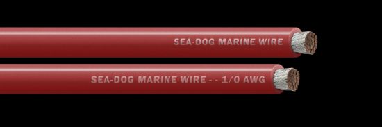 SEA DOG 1/0 AWG RED 100FT BATTERY CABL E - 8011022