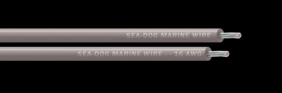 SEA DOG 16 AWG GRAY 100FT PRIMARY WIRE - 8016112