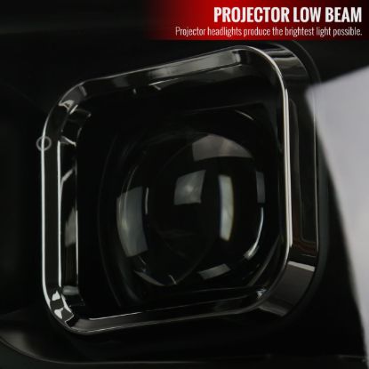 SPEC-D TUNIN PROJECTOR HEADLIGHTS WITH BLACK HOU - 09SMG7SQRS