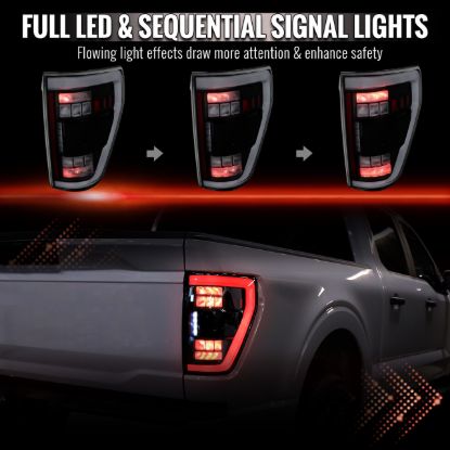 SPEC-D TUNIN FORD F150 FULL LEDS TAILLIGHTS OE H - 1JMBSMSQRS