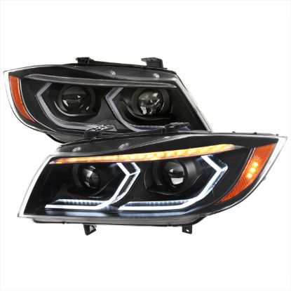 SPEC-D TUNIN 3 SERIES SEDAN PROJECTOR HEADLIGHTS - 9005JMG2RS