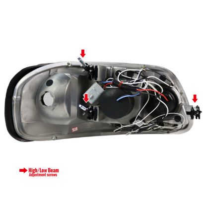 SPEC-D TUNIN HALO LED PROJECTOR BLACK - F15097JMTM
