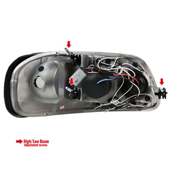 SPEC-D TUNIN HALO LED PROJECTOR BLACK - F15097JMTM