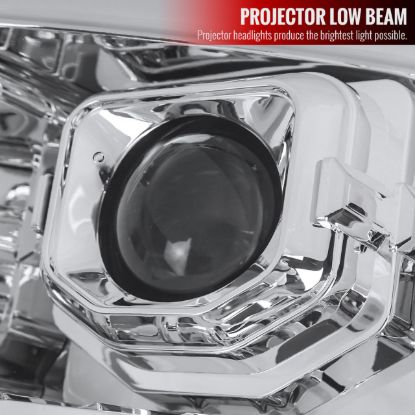 SPEC-D TUNIN PROJECTOR HEADLIGHTS WITH SEQUENTIA - F25011SQRS