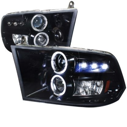 SPEC-D TUNIN HALO LED PROJECTOR HEADLIGHT GLOSS - HPRAM09GTM