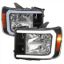 SPEC-D TUNIN OE STYLE HEADLIGHTS WITH LED C-BAR - IE07JMG3GO