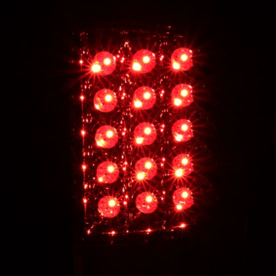 SPEC-D TUNIN LED TAIL LIGHTS GLOSSY BLACK HOUSIN - M09BBLEDTM