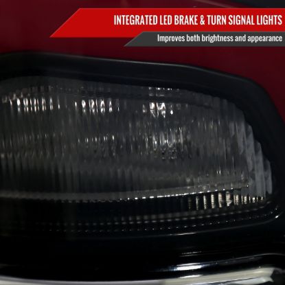 SPEC-D TUNIN FULL LED TAIL LIGHT MATTE BLACK HOU - M09SMLEDRS