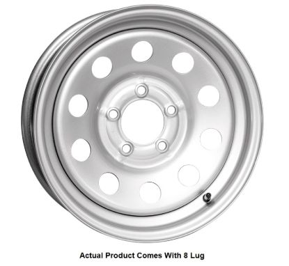 TASKMASTER STEEL - 16X6 8X6.5 SILVER DUAL BOXE - 5SDX1CHDBX