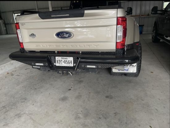 TOUGH COUNTR BUMPER WITH ONLY REVERSE SENSOR - DTB2023FRS