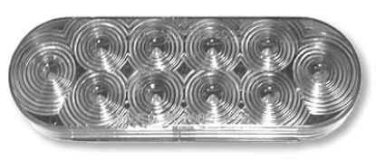 JAMMY CLEAR 6' OVAL LED GROMMET MOUNT BAC - J66C