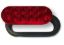 JAMMY RED 6' OVAL LED GROMMET MOUNT LIGHT - J66RK