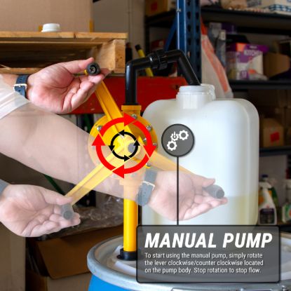 TERA PUMP TRRP90P PLASTIC ROTARY DRUM PUMP - 20012