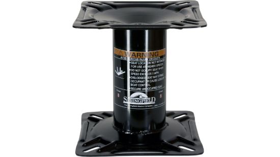 SPRINGFIELD ECONOMY 07' BOAT SEAT PEDESTAL - 1561105