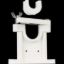 SHAKESPEARE PLASTIC UPPER BRKT  1' TO 1.5' OD - 408R