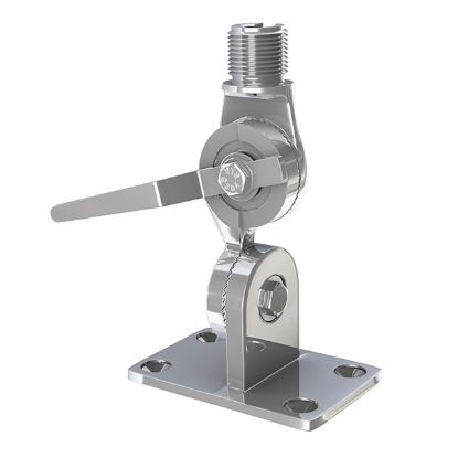 SHAKESPEARE STAINLESS RATCHET MNT W/ HANDLE - 4187