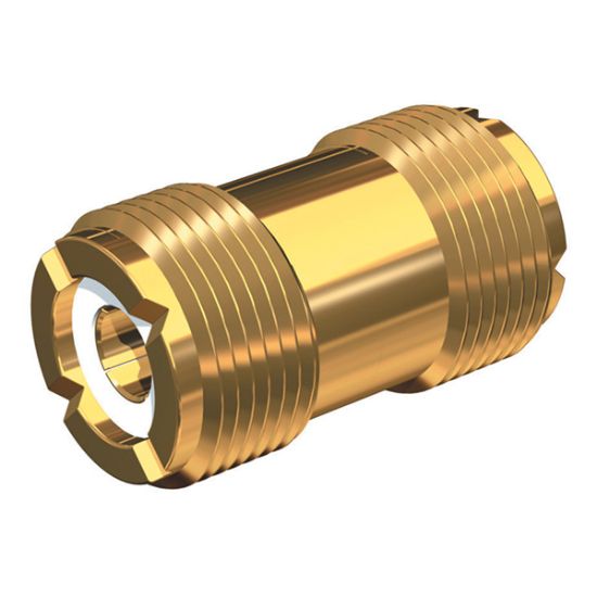 SHAKESPEARE GOLD PLATED BARREL CONNECT  PL-259 - PL258G