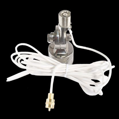 SHAKESPEARE QUICKCONNECT SS RAIL MOUNT W/ CABLE - QCMSR