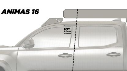 SHERPA EQUIP THE ANIMAS (2005-2022 TACOMA CAMPER - 191744