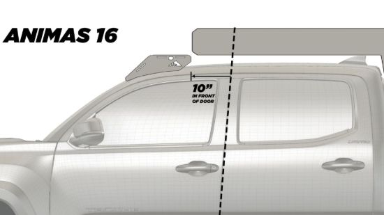 SHERPA EQUIP THE ANIMAS (2005-2022 TACOMA CAMPER - 191744