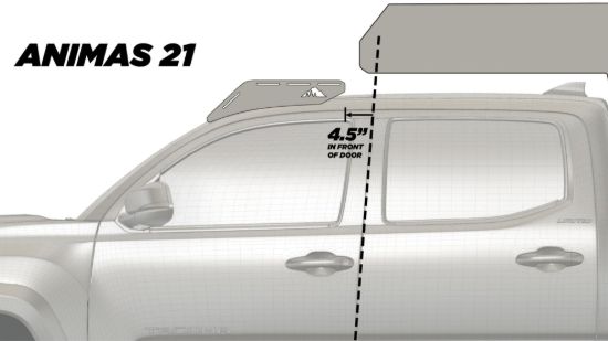 SHERPA EQUIP THE ANIMAS (2005-2022 TACOMA CAMPER - 192744