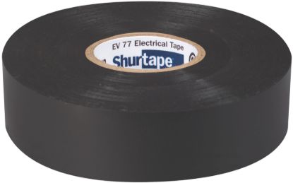 SHURTAPE EV 077 BLK-3/4IN X 66FT-100 RLS - 104706