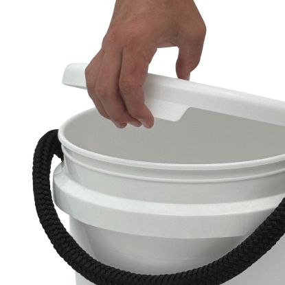 SHURHOLD IND BUCKET SEAT - WHITE - 2405