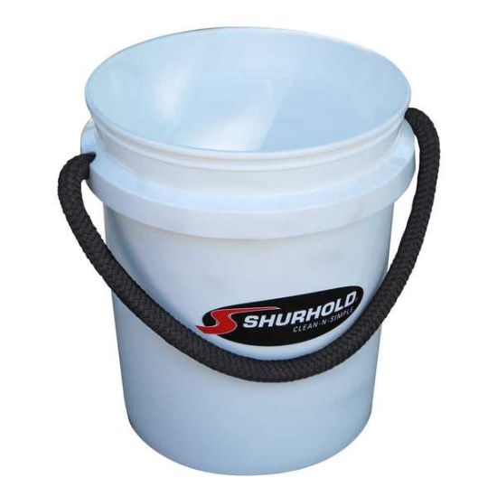 SHURHOLD IND 5 GALLON WHITE BUCKET - 2451