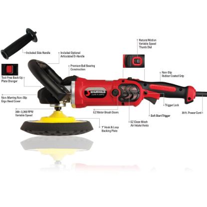 SHURHOLD IND PRO ROTARY POLISHER - 3400